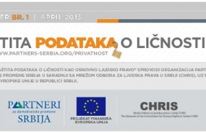 Zaštita podataka o ličnosti – Newsletter br. 1