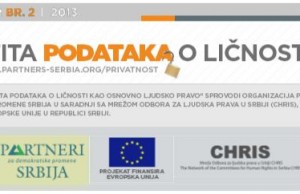 Zaštita podataka o ličnosti – Newsletter br. 2