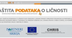 Zaštita podataka o ličnosti – Newsletter br. 6