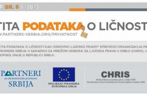 Zaštita podataka o ličnosti – Newsletter br. 6