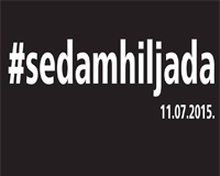 Akcija #Sedamhiljada – izraz građanske solidarnosti i poštovanja žrtava genocida u Srebrenici