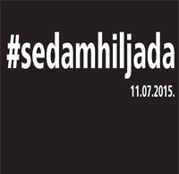 Akcija #Sedamhiljada – izraz građanske solidarnosti i poštovanja žrtava genocida u Srebrenici
