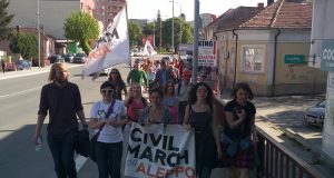 Marš za Alep ulicama Niša