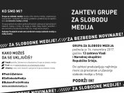 Tražimo smenu državnog sekretara za medije Aleksandra Gajovića