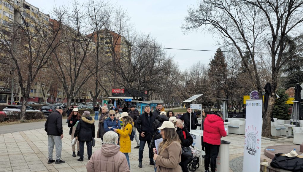 Građanski Alarm 2.0 – akcija u parku Sveti Sava u Nišu