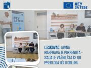 Zajedno ka Evropi – Javni forum u Leskovcu