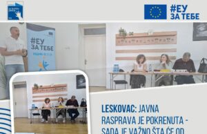 Zajedno ka Evropi – Javni forum u Leskovcu