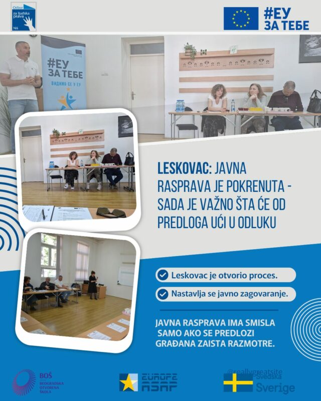 Leskovac - vizual za mreže