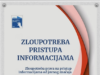 Zloupotreba prava na pristup informacijama od javnog značaja