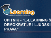 Upitnik – “E-Learning škola demokratije i ljudskih prava”
